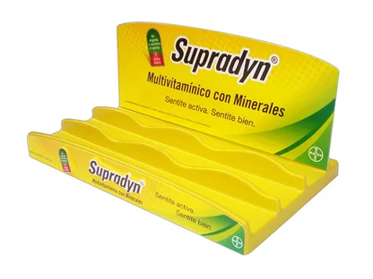 Exhibidor Supradyn